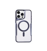 Newface Apple iPhone 14 Pro Max Kılıf Boyi Magsafe Silikon Kapak - Lacivert