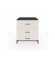 Kronos Şifonyer 3 Çekmeceli 88x59x96 Antrasit-Aytaşı