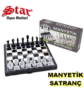 Star Manyetik Satranç 1. Kalite Manyetik Satranç Oyun Star Marka Kutulu Satranç Okul Satranç Takım