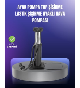 Ayak Pompası Otomobil Motosiklet Bisiklet Lastik Şişirme