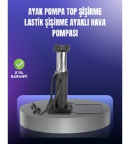 Ayak Pompası Otomobil Motosiklet Bisiklet Lastik Şişirme