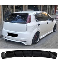 Fiat Punto Grande Rieger Arka Ek Difüzör Siyah Plastik 2005-2009 Arka-difizör-bodykit-ek-karlık