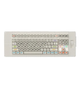 MelGeek Pixel Canvas %75 Kailh Custom Box Pixel Linear Switch Hotswap Kablosuz İngilizce Mekanik Klavye