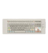 MelGeek Pixel Canvas %75 Kailh Custom Box Pixel Linear Switch Hotswap Kablosuz İngilizce Mekanik Klavye