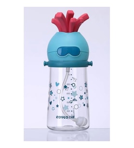VAGONLIFE ROVCO PİPETLİ ASKILI ÇOCUK MATARASI B1034 320 ML 6 AY +