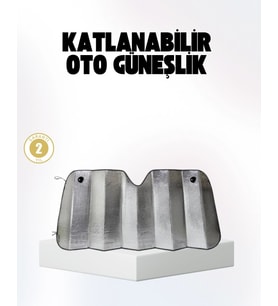 Otomobil Güneşliği – Katlanabilir Tasarım Ve Süngerli Isı Yalıtımı