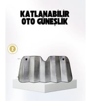Otomobil Güneşliği – Katlanabilir Tasarım Ve Süngerli Isı Yalıtımı