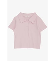 Breeze Kız Çocuk Tişört Crop Çıtçıtlı Fitilli 9-14 Yaş, Pembe
