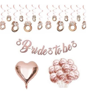 Rose Gold Bride To Be Set