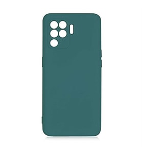 Coverzone Oppo Reno 5 Lite ?le Uyumlu K?l?f Z-Mara Lansman Vieri Tam Koruma Arka Kapak Kamera Koruma �?k?nt?l? P�r�zs�z Y�zey Koyu Ye?il