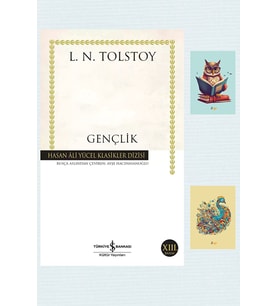 Gençlik - Hasan Ali Yücel Klasikler - Tolstoy - Iş Bankası - 9786053325390 (2 NOT DEFTERLİ) (Renksiz)