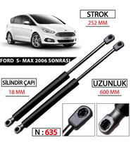 Bagaj Amortisörü S.MAX BM 2006 +