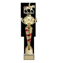 ODAK KUPA - Figürlü Kupalar - At / Binici Figürlü Kupalar FG-078 A - 57 cm