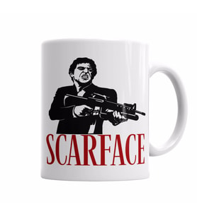 Scarface Kupa Bardak Porselen