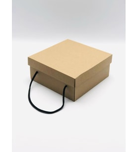 23x23x10 Kraft Çok Amaçlı Kutu Karton Kutu (10 Adet)