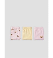 LCW Kids Ekru Kız Çocuk Boxer 3'lü