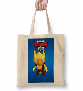 Brawl Stars Crow 01 Bez Çanta Uzun Saplı