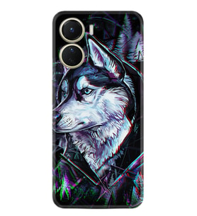 Vivo Y16 Kılıf Silikon Desen Özel Seri Dog Eyes 1761