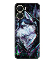 Vivo Y16 Kılıf Silikon Desen Özel Seri Dog Eyes 1761