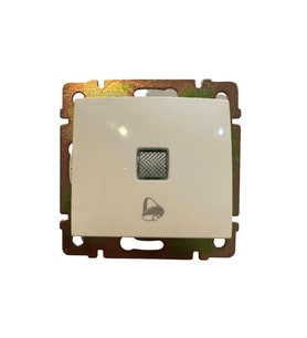 Legrand Valena 774415 Işıklı Zil Butonu (Çan Sembollü) Beyaz (Çerçeve Dahil) (3 Adet)