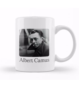 Albert Camus 01 Kupa Bardak Porselen