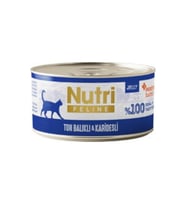 Nutri Feline New Ton Balıklı ve Karidesli Tahılsız Kedi Konservesi 70 Gr
