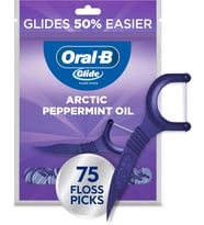Oral-B Glide Arctic Nane Yağı Diş Diş İpi Seçtiği, Nane, 75 Sayısı