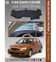 KİA CERATO (2004-2008) Torpido Örtüsü Ön Panel Torpido Koruma Tam Uyum Tam Uyum Kaymaz Kolay Montaj