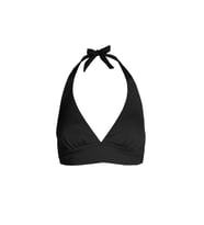 Endeep Kadın Boyundan Bağlamalı Siyah Bikini Üstü