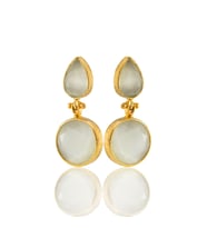 Kadir Jewellery 22 Ayar Altın Kaplama Vintage Küpe -El İşçiliği Ve Hipoalerjenik Küpe