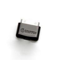 Griffin Micro Usb İphone 30 pin Çevirici Adaptör Şarj ve Data (Siyah)
