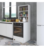 Kenzlife ankastre fırın dolabı esmacan byz 165*60*56 mutfak eko düz