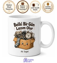 Eski Eşyaları Atamayanlara Belki Bir Gün Lazım Olur Esprili Kupa Bardak Hediye
