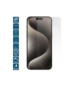 Apple iPhone 14 Pro Mat Parmak İzi Bırakmayan Nano Ekran Koruyucu Film (Siyah)