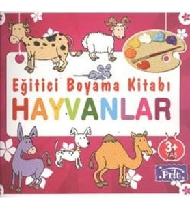 Eğitici Boyama Kitabı - Hayvanlar