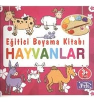 Eğitici Boyama Kitabı - Hayvanlar