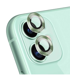 Microsonic Apple iPhone 11 Tekli Kamera Lens Koruma Camı Yeşil