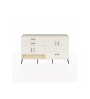 Arges Konsol 3 Raflı 3 Çekmeceli 4 Kapaklı 176x30x99 Aytaşı-Aytaşı