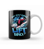 Do You Even Lift Bro Ski Snowboard Ski Lift Pun Kupa Bardak Porselen