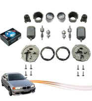BM W E46 (Kare Şekil), E53 Mini Cooper Land Rover Freelander Jeep Katlanır Ayna Set Sağ ve Sol Takım