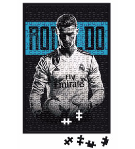 Cristiano Ronaldo Melhor Do Mundo Puzzle 240 Parça Yapboz