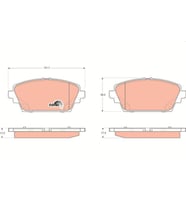Nissan Primera Almera Ön Fren Balatası 2001-2009