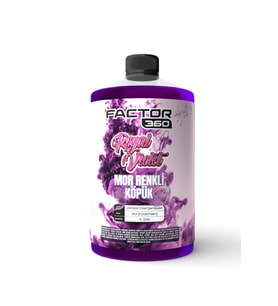 Factor360 Royal Violet Mor Renkli Oto Yıkama Köpüğü Oto Şampuan 1 L