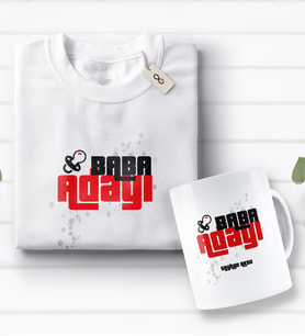 BK Gift Kişiye Özel Baba Adayı Tasarımlı Beyaz Tişört ve Kupa Seti-6 (Model 1)