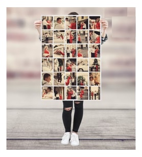 Fotoğrafından Kolaj Poster