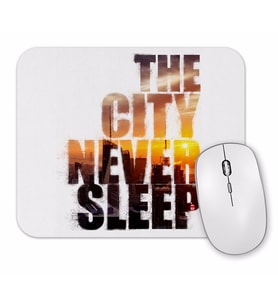 The City Never Sleep Mouse Pad