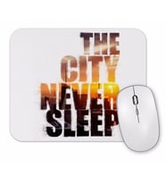 The City Never Sleep Mouse Pad