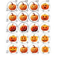 Yenilebilir Şeker Kağıdı Halloween Temalı Pasta Süsleme