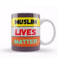 Muslim Lives Matter Canada Stop Racism Stop Hate Crimes Kupa Bardak Porselen
