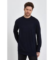 ALEXANDERGARDI NAKIŞLI SWEATSHIRT (E22-72403) (Lacivert)